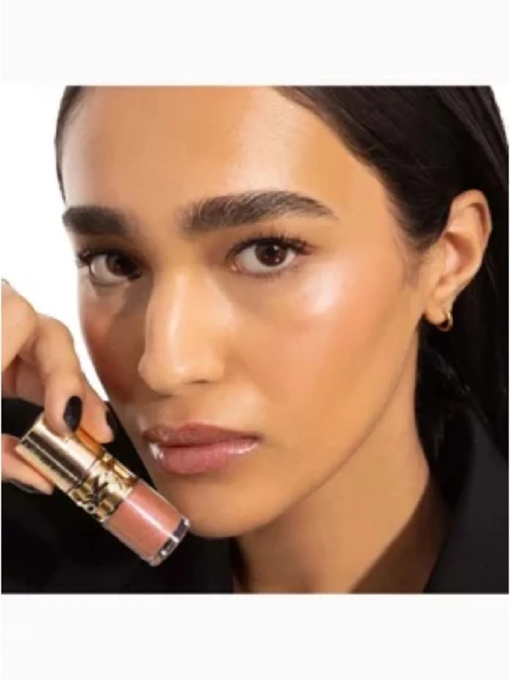 Yves Saint Laurent Lip Oil Gloss — Shimmery Peachy Rose